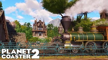 We May Have Saved The Train Line | Planet Coaster 2