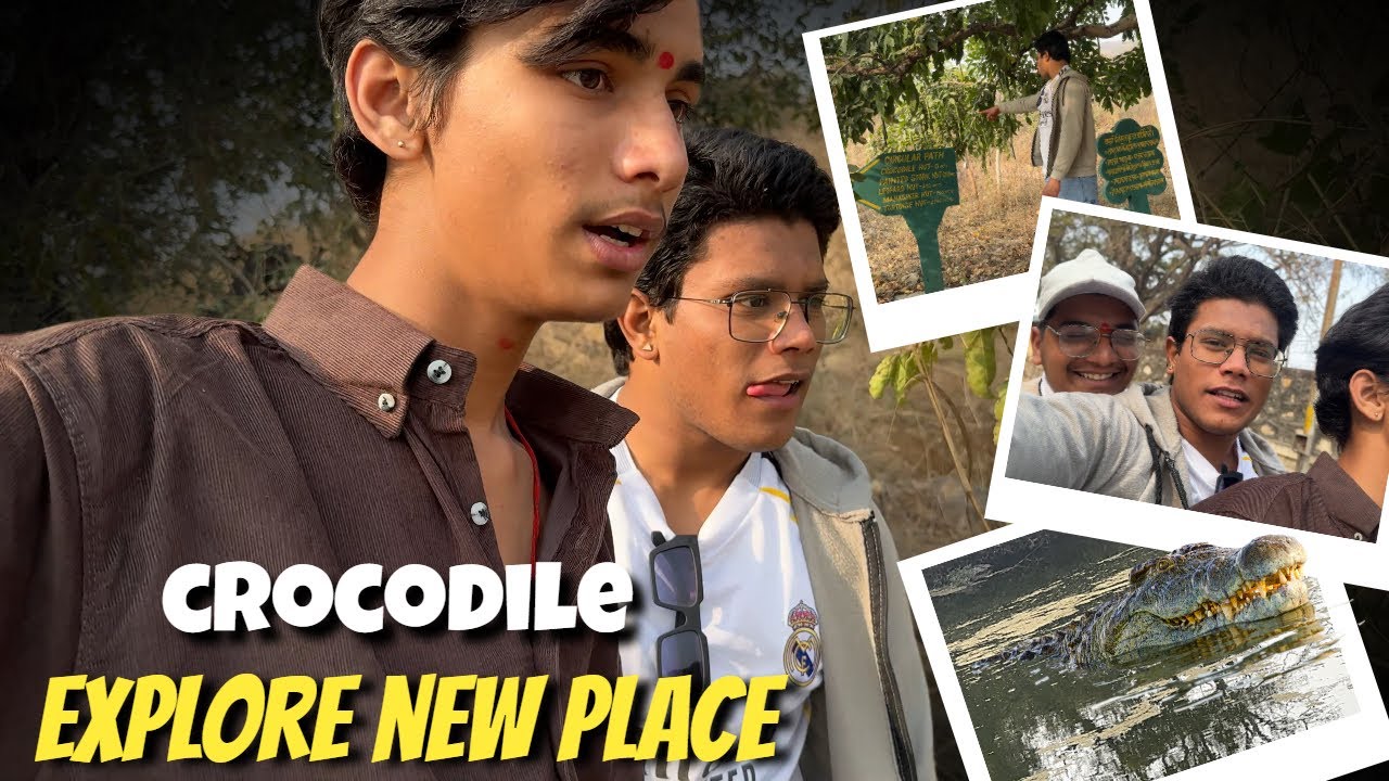 Explore new place😍 | crocodile dikh gya😁 |Jungle Safari❤️