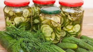 Krastavci Sa Susamom I Mirođijom - Zimnica - Cubers With Sesame And Dill Recipe - Bebina Kuhinja