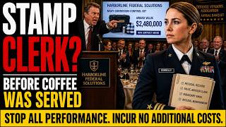 My Uncle Called Me a Navy “Stamp Clerk”—Then His $2.48M Contract Was Stopped Mid-Speech