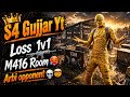 Loss M416 Room Challenge With Arbi opponent 😳😱 #pubg #room #challenge #m4161vs1