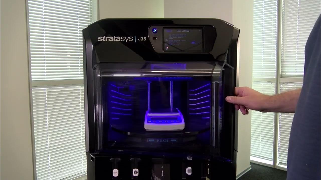 Stratasys Academy J3 Series Operation Procedures Advanced Print Head