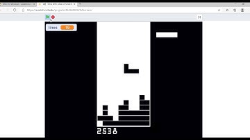Tetris (Scratch) 21,969 Score