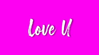 Monsta X - Love U (Audio/Lyrics)
