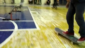 360 flip + 270 shuv-it Frontside Boardslide!!!