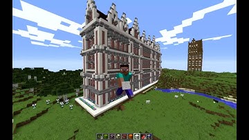 Minecraft Instant Structures Mod Showcase 1.9 1.8 1080p60fps