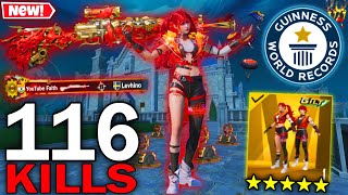 116 Kills I Started The Game With Best Loot Of Pro Players Akm M4 In Spooky Modepubg Mobile