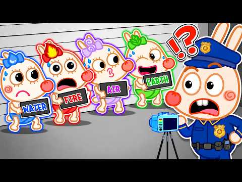 ¿Los cuatro elementos terminan en la Cárcel? | Niños de Tokki Family
