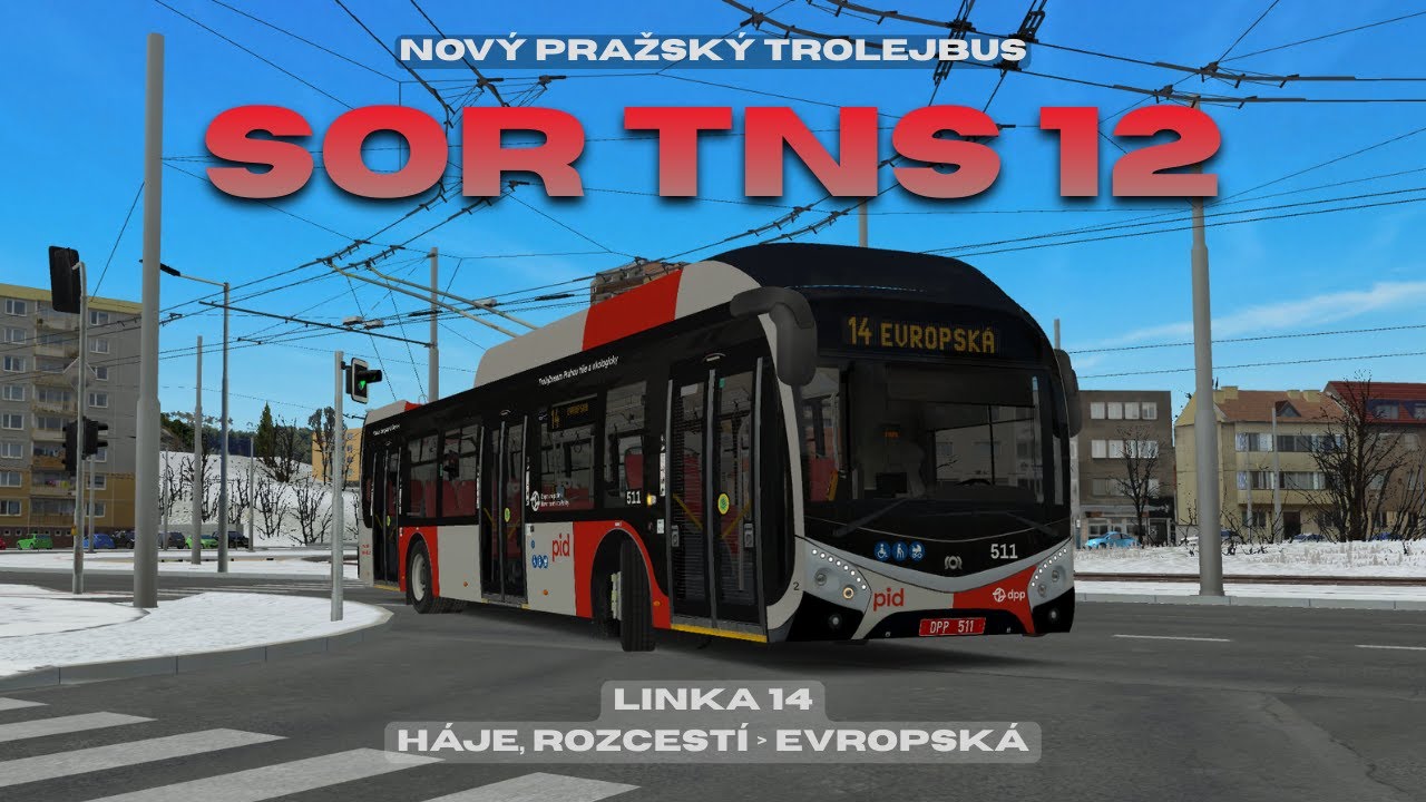 SIMT | Nový DPP trolejbus SOR TNS 12