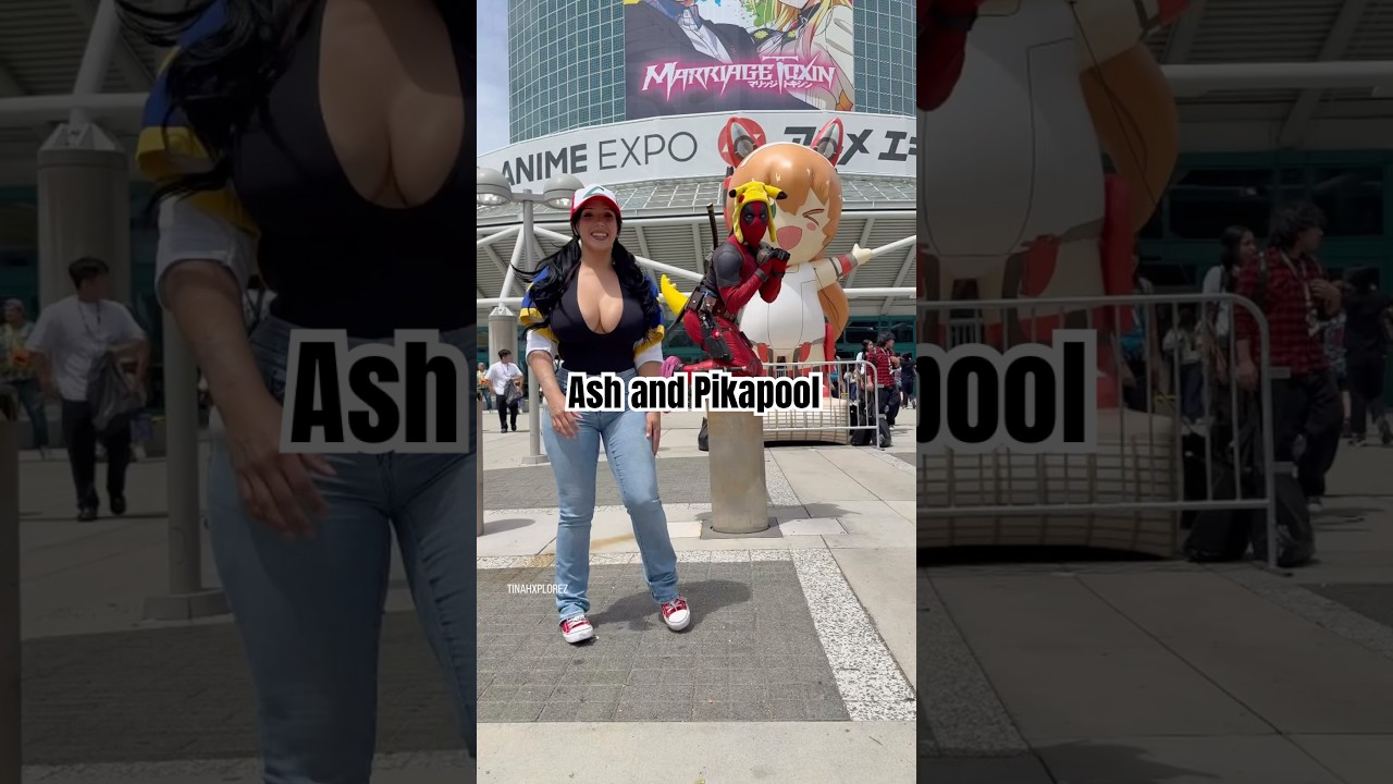 Day 3 at Anime Expo #viralshort #fifaworldcup #pokemon