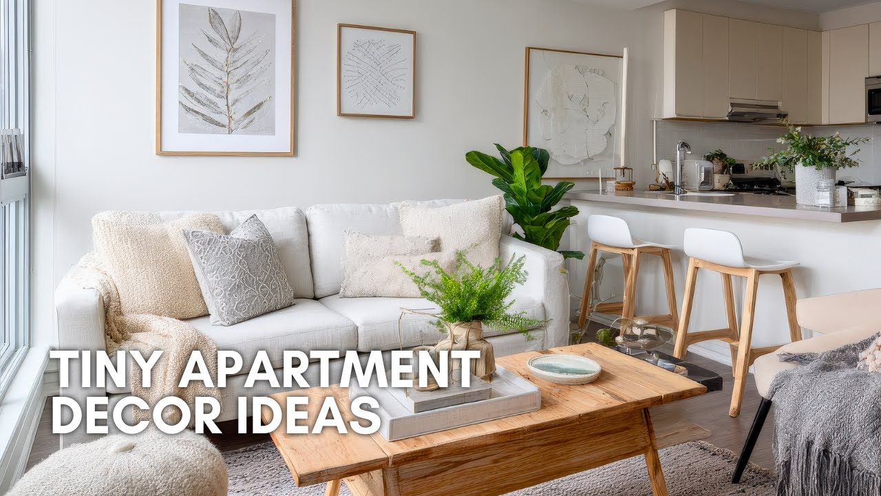 Tiny Apartment Decor Ideas to Maximize Space Without Losing Style, Comfort, or Functionality