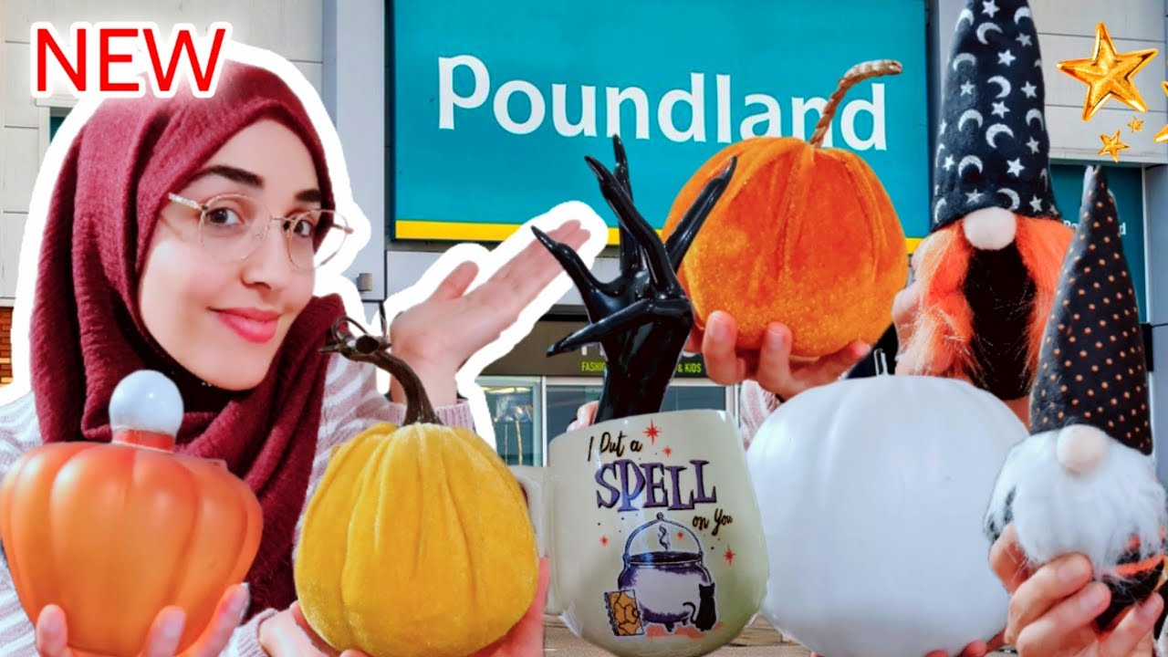 🔮BRAND NEW IN! ✨️ POUNDLAND AUTUMN SHOPPING 2022 🧙🏻 Hocus Pocus, Pumpkin Decor, Gnomes & MORE! 🤩💫