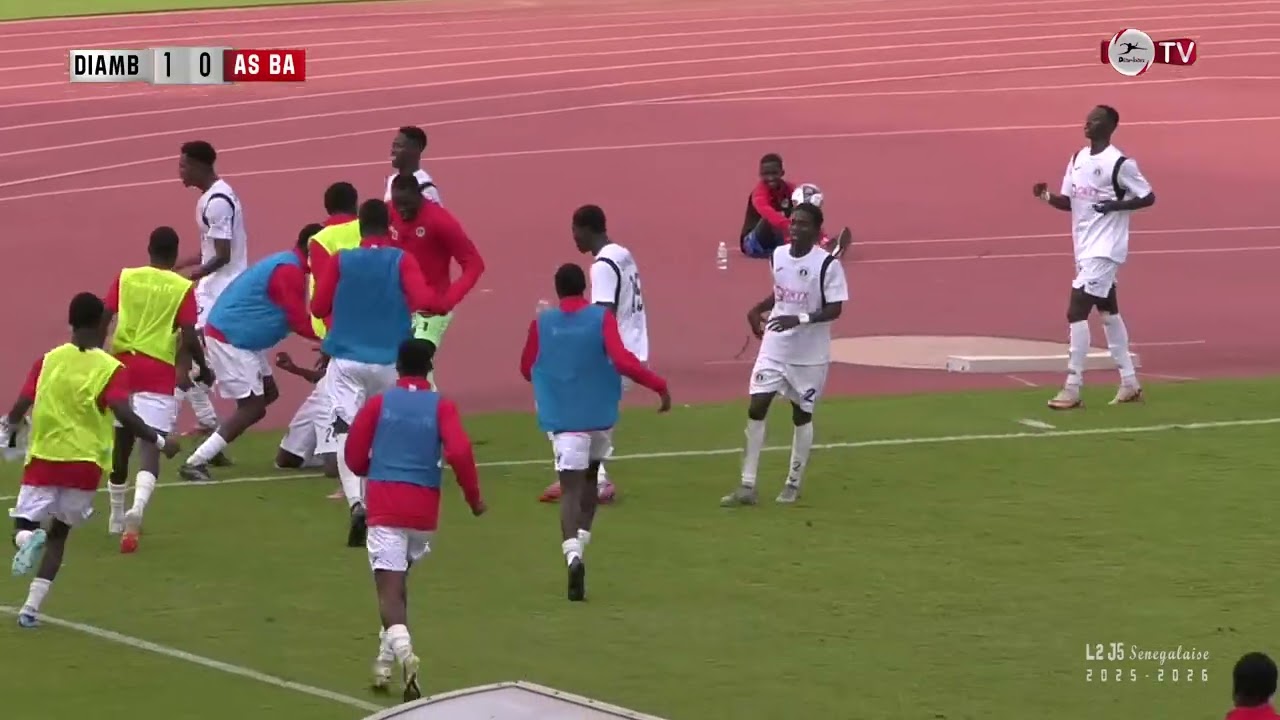 Resume Diambars Vs AS Bambey (2-0) L2 J5 25-26