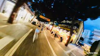 Insta360 ONE X2: Jesolo Via Bafile by night