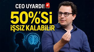 Anthropic Ceosundan Korkutan Kehanet Yapay Zeka İşlerin %50Sini Bi̇ti̇rebi̇li̇r