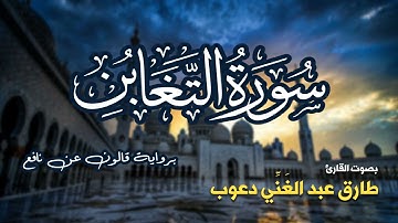 تلاوة مرتبة لسورة التغابن كاملة بصوت القارئ طارق دعوب - Surah At-Taghabun Tariq Daawob