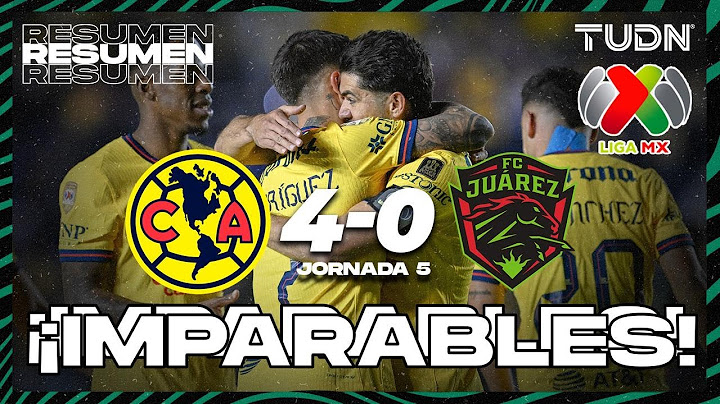 HIGHLIGHTS | America 4-0 FC Juárez | Liga Mx - CL2025 J5 | TUDN