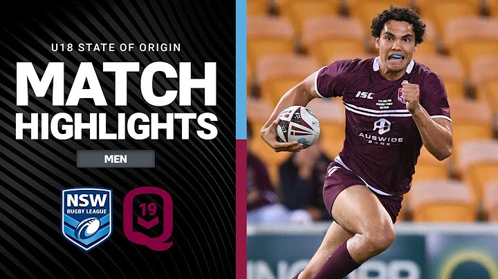 NSW v QLD | Under 18 State of Origin 2019 | Match Highlights | NRL