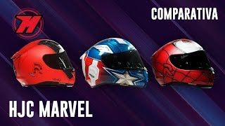 TOP 5 mejores cascos de moto HJC de #MARVEL. ¡Deadpool, Spider-man y muchos  más! - YouTube