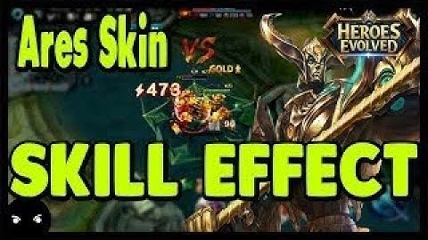 Heroes Evolved: Dreadnaught Ares SKIN SHOWCASE | SKILL PREVIEW | NEW SKIN