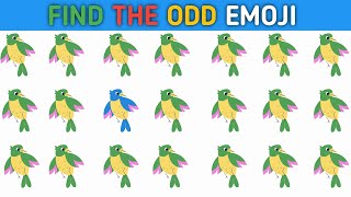 FIND THE ODD EMOJI OUT🕵️‍♂️🔍 | Ultimate Emoji Puzzle Showdown 2024 | Part 63