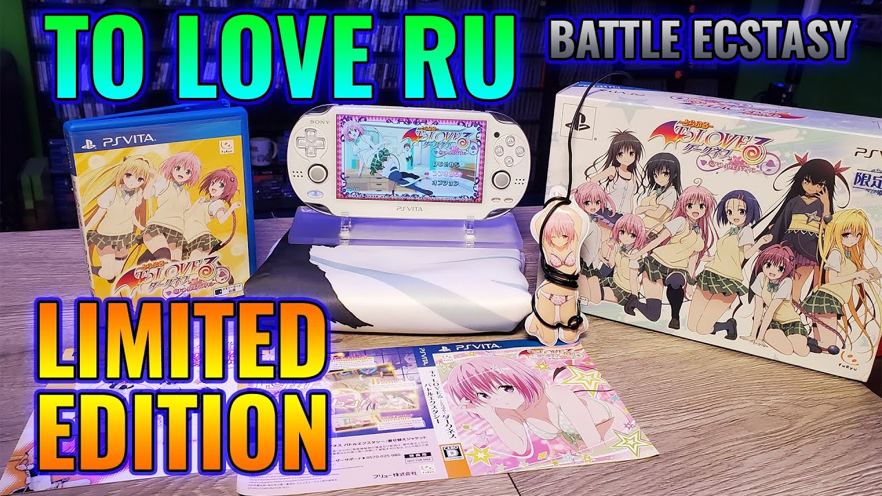 To Love Ru Darkness Battle Ecstasy Limited Edition Unboxing Gameplay