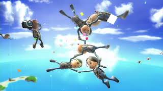 going pro in every wii sports resort sport - skydiving