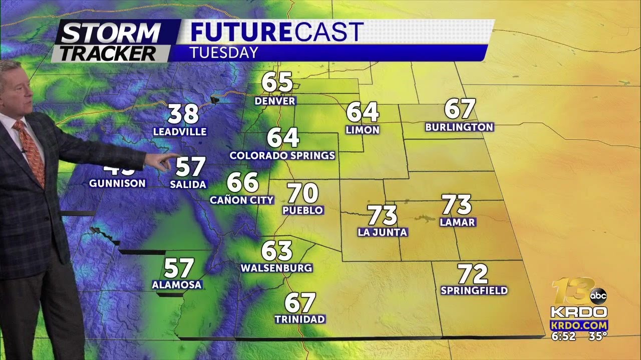 Warm temps to start the work week - YouTube