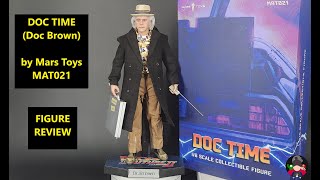Doc Time - Doc Brown by Mars Toys MAT021 - Figure Review - YouTube