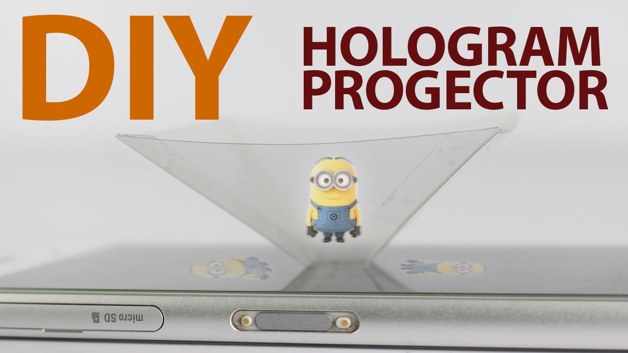 How to make a hologram projector YouTube