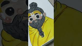 pramanandji maharaj #penting #artwork #getviews #utubeshort