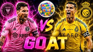 Messi vs Ronaldo: Two Legends, One Crown! #football #shorts