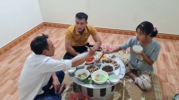 Bữa Cơm Tối Của Ngày Nghỉ Cuối Tuần Cùng Em Sử | Cói Lalin