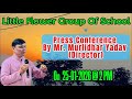 Press Conference By Honourable Director Mr. Muralidhar Yadav [ LFGOS]