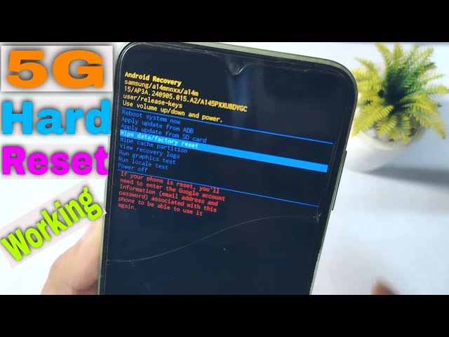 hard reset a 5G Samsung Galaxy device in 2026 | Locked Device 5G