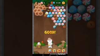 line bubble 2 level 73（無道具）