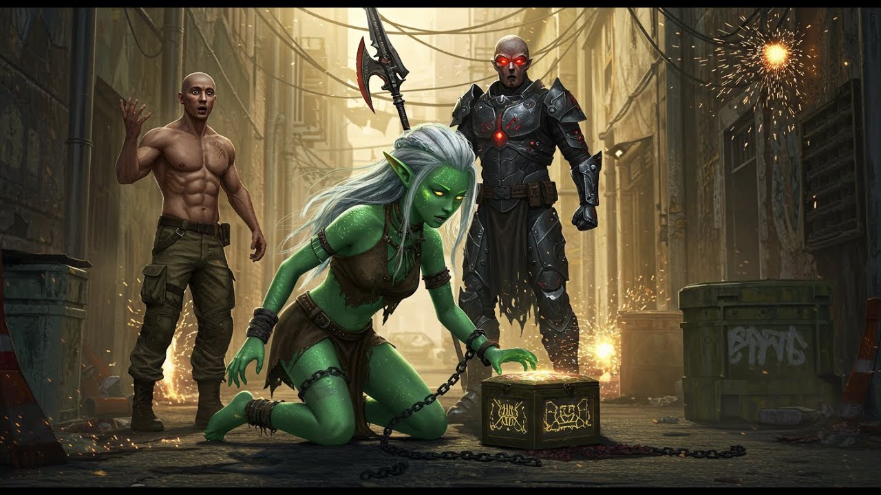 Human Saves Alien Girl from Brutal Punishment After She's Caught Stealing Water | HFY Sci-Fi Story