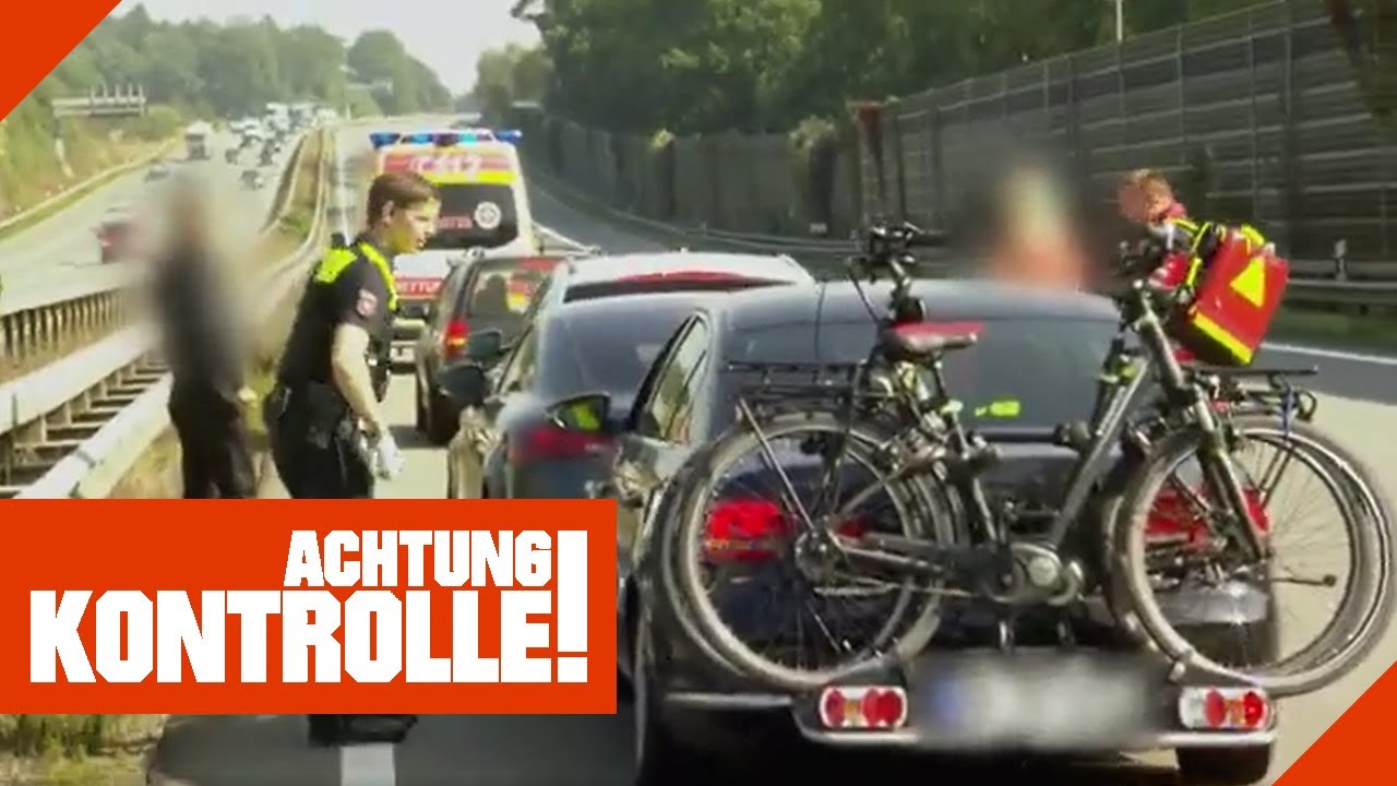 Schnelle Unfallsicherung mit Vollsperrung auf der Autobahn! | 2/2 | Kabel Eins | Achtung Kontrolle