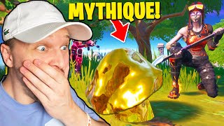 NOUS AVONS TROUVÉ LE CHAMPIGNON MYTHIQUE ! Record FRANÇAIS (0.0001% de chance) FORTNITE