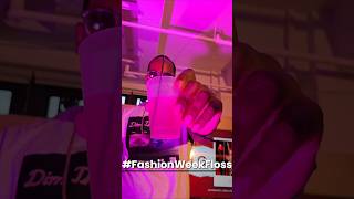 Johnnie Floss- "Fashion Week Floss"(SoundCloud building) #shorts #johnniefloss #hiphopfashion