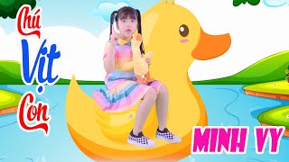 Chú Vịt Con - Minh Vy | Nhạc Thiếu Nhi Vui Nhộn - Chú vịt con chú mới biết bơi [MV 4K]