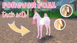 Making Tack Sets For *FOREVER FOALS!?* | Wild Horse Islands