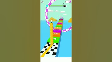 Cube surfer gameplay#4 #shorts
