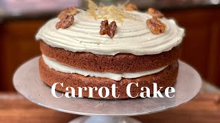 CARROT CAKE that EVERYONE will LOVE with  Cream CHEESE Frosting  |Christine Cushing