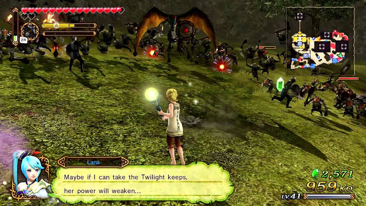 Hyrule Warriors - Twilight Princess DLC - Ilia's Clothes & Old Dominion Rod