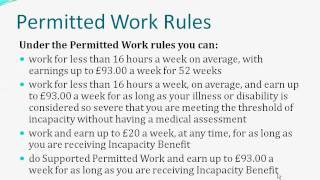 Permitted Work. The Powerpoint in brief