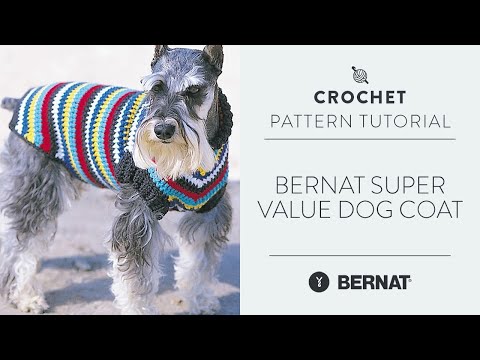 Bernat Super Value Dog Coat Youtube