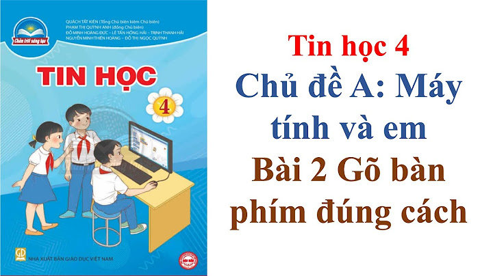 Sách hướng dẫn học tin học lớp 4 bài 2