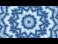 4K Snowflake Kaleidoscope Background Animation, Royalty Free. UHD.
