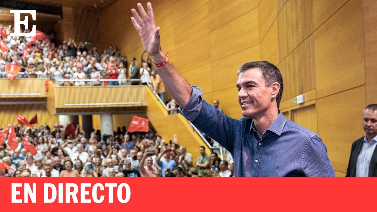 Directo | Pedro Sánchez participa en un acto de campaña en Barcelona ...